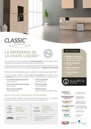 Brochure CLASSIC® (PDF)